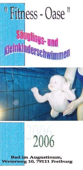 Flyer - Babyschwimmen Freiburg 2006