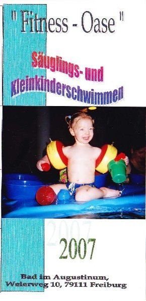 Flyer - Babyschwimmen Freiburg 2007