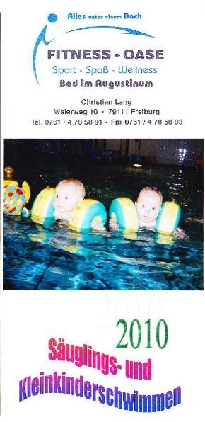 Flyer - Babyschwimmen Freiburg 2010