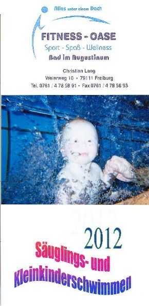 Flyer - Babyschwimmen Freiburg 2012