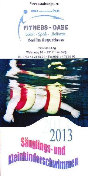 Flyer - Babyschwimmen Freiburg 2013
