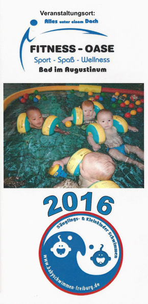 Flyer - Babyschwimmen Freiburg 2016